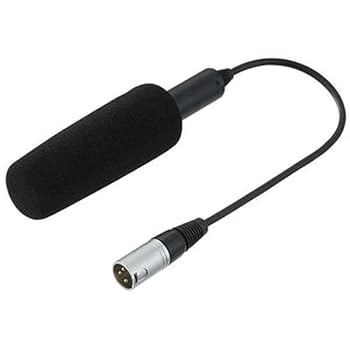 【中古】パナソニック(Panasonic) ビデオカメラ用 超指向性マイクロホン (モノラル) AG-MC200G|スカーレット2021