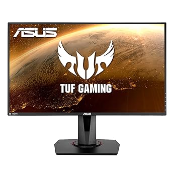 【中古】ASUSTek ゲーミングモニター TUF Gaming VG279QR 27in/盛りだくさん固定ディスク/IPS/165サイクル/1ms/なおなお書き5相応う/G-Sync compatible/DP,HDMIx2/3年言いはなつ
