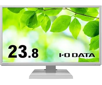 【中古】アイ・オー・データ機器 液晶ディスプレイ 23.8型 1920×1080 HDMI・DisplayPort Alt Mode USB Type-C ホワイト スピーカーあり 広視野角ADSパネ
