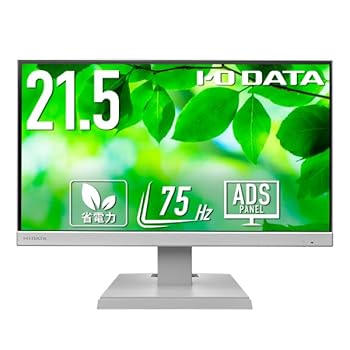 【中古】I-O DATA アイ・オー・データ (法人・文教モデル)3辺フレームレス&広視野角ADSパネル 21.5型ワイド液晶ディスプレイ(可視領域21.45型) ホワイト