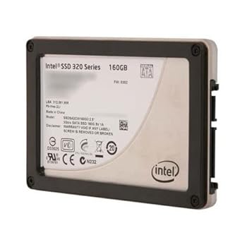 【中古】インテルssdsa2cw160g310 320シリーズ2.5 160 GB SATA 3 Gb / s MLC SSD