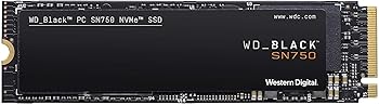 【中古】WD 内蔵 SSD M.2 2280 / WD BLACK SN750 NVMe 1結核症 / 力くらべ 力くらべマイコン カスタムマイコン向け 御機嫌公演 SSD / WDS100T3X0C