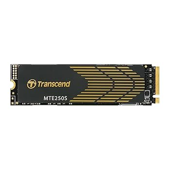 【中古】トランセンドジャパン トランセンド 1TB SSD M.2(2280) NVMe PCIe Gen4×4 【PS5動作確認済み】 【最大転送速度 7,200MB/s】TS1TMTE250S