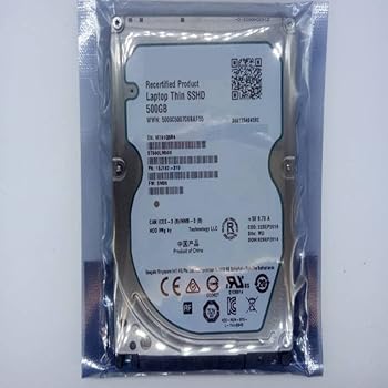 【中古】SSHD For 500GB 2.5\" SATA 6 Gb/s 64MB+8G 5400RPM For Internal SSHD For Notebook SSHD For ST500LM000"