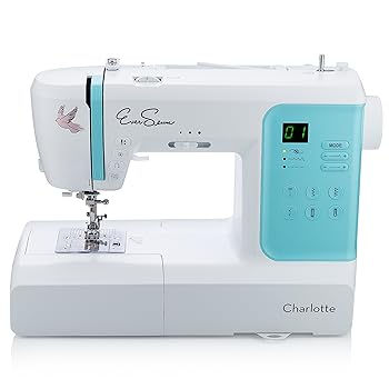 【中古】EverSewn Charlotte: 80ステッチのコンピューターによるプロフェッショナルキルティング&自由な動き機能-初心者から上級者までミシン。｜スカーレット2021
