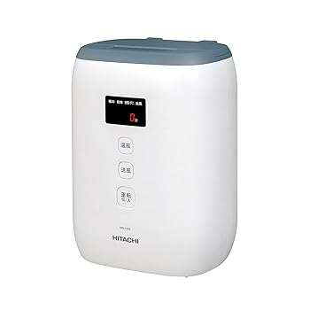 【中古】［非常に良い］日立(HITACHI) ふとん乾燥機 アッとドライ HFK-CV1B AH ブルーグレー コンパクト 軽量 オールインワン収納