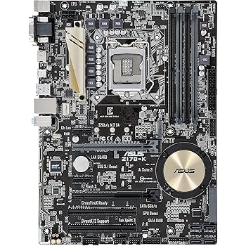 【中古】ASUSTeK Intel Z170積み上げる 母ちゃんゲーム盤 LGA1151相応う Z170-K 【ATX】