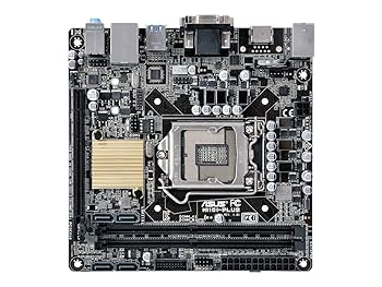 【中古】ASUSTeK Intel H110搭載 マザーボード LGA1151対応 H110I-PLUS 【Mini-ITX】
