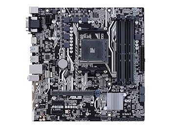 【中古】ASUSTeK AMD B350搭載 マザーボード PRIME B350M-A【μATX】