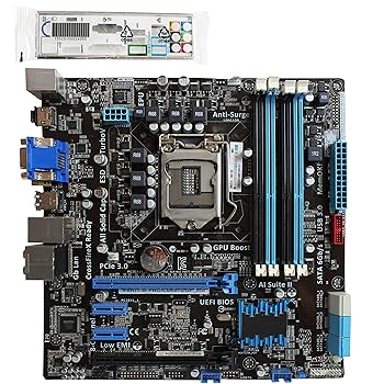 【中古】For Asus p8h77 - M PRO / cm6870 / dp-mbまたはp8h77 - M PRO / cg8270 / dp-mbインテルマザーボードddr3 lga1155 SATA 6 Gb/s USB 3.0