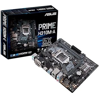 【中古】ASUS Intel H310 搭載 LGA1151 対応 マザーボード PRIME H310M-A 【MicroATX】