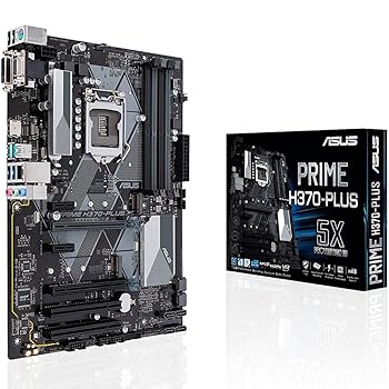 【中古】ASUS Prime H370-Plus LGA1151 (Intel 第8世代) DDR4 HDMI DVI VGA M.2 H370 ATX マザーボード。 19,569円