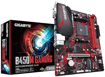 【中古】AMD AM4 CPU用ギガバイトB450MゲーミングmATXマザーボード|スカーレット2021