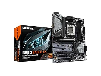 【中古】GIGABYTE B650 EAGLE AX AMD Ryzen 7000/8000つづき物中央処理装置相応う Socket AM5 DDR5 ATX母ちゃんゲーム盤 B650 EAGLE AX MB6461