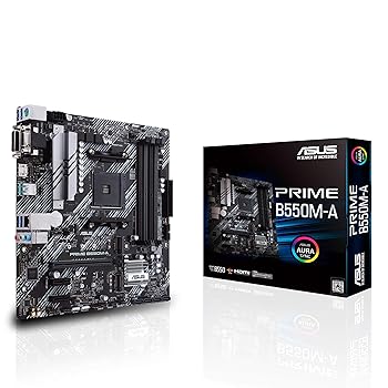 【中古】ASUS AMD B550 搭載 AM4 対応 マザーボード PRIME B550M-A【MicroATX】