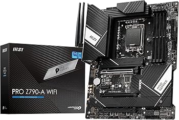 【中古】MSI 母ちゃんゲーム盤 PRO Z790-A WIFI INTEL 第12/13時人中央処理装置(LGA1700)相応う Z790心付け書き割り積み上げる ATX MB5915
