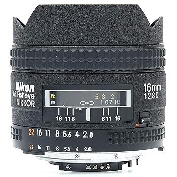 【中古】［非常に良い］Nikon フィッシュアイレンズ Ai AF fisheye Nikkor 16mm f/2.8D フルサイズ対応