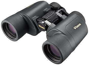 【中古】ビクセン(Vixen) 小型望遠鏡 8倍 アスコットZR 8×42WP(W) ポロプリズム式 8×42WP(W) ハイアイポイント 雨合羽 広角 黒いこと 1561-08