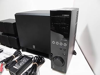 【中古】［人並み外れたに好いたらしい］YAMAHA 5.1chホームシアターシステム 黒いこと TSS-20B ホームシアターシステム-TV・オーディオ・カメラ