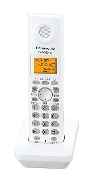 【中古】パナソニック 増設子機 ホワイト KX-FKN526-W