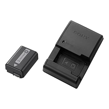 【中古】［人並み外れたに好いたらしい］SONY リチャージャブルバッテリーパック 付属物一揃いの道具 バッテリーチャージャー付 ACC-VW