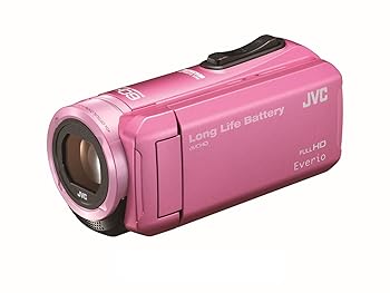 【中古】JVC KENWOOD JVC ビデオカメラ EVERIO 内蔵メモリー32GB ピンク GZ-F100-P