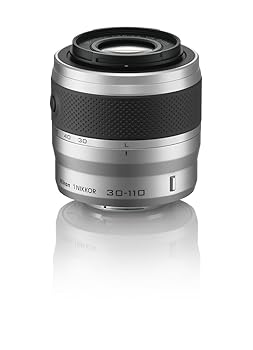 【中古】［非常に良い］Nikon 望遠ズームレンズ 1 NIKKOR VR 30-110mm f/3.8-5.6 シルバー ニコンCXフォーマット専用
