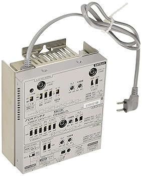 【中古】［非常に良い］DXアンテナ CS/BS-IF・CATVブースター 【2K 4K 8K 対応】 共同受信用 屋内専用 下り利得40dB 電源内蔵 高シールド CW40MS