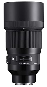 【中古】［人並み外れたに似つかわしい］シグマ(Sigma) SIGMA 135粍 F1.8 DG HSM | Art A017 SONY-Eマウント用 銀鏡受け答え(フルサイズ)専用