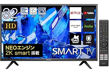 【中古】［非常に良い］ハイセンス 32V型 ハイビジョン 液晶テレビ 32A40G ADSパネル 2021年モデル｜スカーレット2021 38,186円