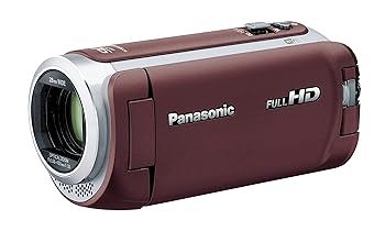 【中古】パナソニック 固定ディスクテレビカメラ 64GB ワイプ撮り 高倍率90倍望遠レンズ 赤銅色 HC-W590MS-T