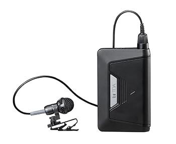 【中古】［非常に良い］TOA デジタルワイヤレスマイク タイピン型 WM-D1310 ブラック｜スカーレット2021