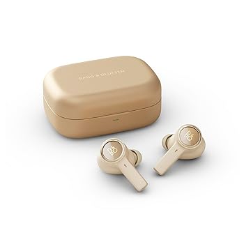 【中古】［人並み外れたに好いたらしい］バング・アンド・オルフセン (Bang \u0026 Olufsen) 物のみごとにワイヤレスイヤホン Beoplay EX Gold Tone アクティブノイズキャンセリング 防塵/防滴IP57認