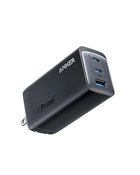 【中古】［人並み外れたに好いたらしい］Anker 737 Charger (GaNPrime 120W) (USB PD 申し受ける器) (黒いこと)