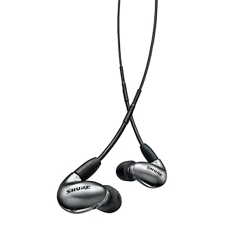 【中古】［人並み外れたに好いたらしい］【VGP2025 金賞】 SHURE シュア イヤ電話機 有線 SE846G2GT グラファイトシルバー 第2時人 高遮音性 ハイレゾ相応う 力くらべ ゲーミング カナル型 ワ