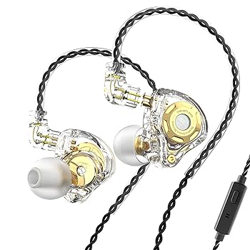 【中古】［非常に良い］FEDAI TRN MT1 Pro HiFi インイヤーイヤホン デュアル磁気ダイナミックドライバー スポーツヘッドホン インイヤーモニター ノイズキャンセリング｜スカーレット2021