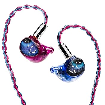 【中古】［非常に良い］HiFiGo Kinera Celest PhoenixCall 1 DD+2BA+2 6mm マイクロプレーナードライバーインイヤーモニター、 5 ハイブリッドドライバー インイア式の