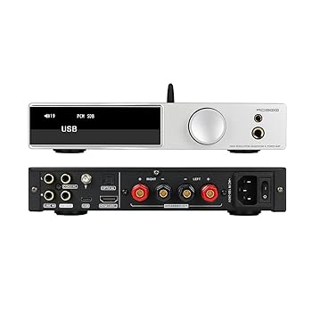 【中古】SMSL AO300 オールインワンDAC & アンプ MA5332MS 165Wx165Wパワーアンプ XMOS XU-316 USB/COAX/OPT MQA DAC Bluetooth HDMI ARC/RCA スピーカー