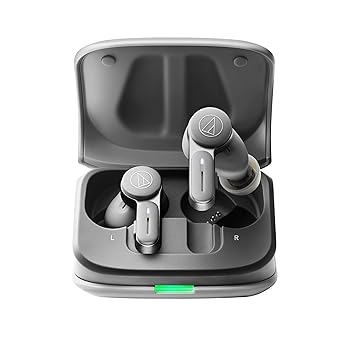 【中古】［非常に良い］オーディオテクニカ ATH-TWX7 ワイヤレスイヤホン bluetooth ノイズキャンセリング 最大約20時間再生 通話品質強化 マルチポイント対応 ノイズキ｜スカーレット2021