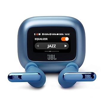 【中古】JBL LIVE BEAM 3 ワイヤレスイヤホン スマート充電ケース/LDAC対応ハイレゾ/マルチポイント/ハイブリッド ノイズキャンセリング/IP55防水/ワイヤ