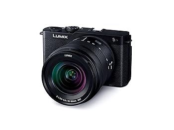 【中古】パナソニック(Panasonic) フルサイズ 銀鏡受け答え一眼写真機 ルミックス S9K-K 判定基準望遠レンズ一揃いの道具 ジェット機黒いこと DC-S9K-K