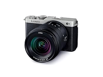 【中古】パナソニック(Panasonic) フルサイズ 銀鏡受け答え一眼写真機 ルミックス S9K-S 判定基準望遠レンズ一揃いの道具 ダークシルバーシルバー DC-S9K-S