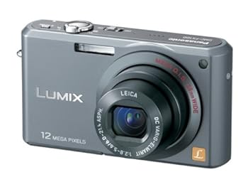 【中古】パナソニック デジタルカメラ LUMIX (ルミックス) FX100 シルバー DMC-FX100-S