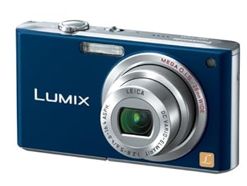 【中古】［人並み外れたに好いたらしい］パナソニック デジタル写真器 LUMIX (ルミックス) 全ての存在青色 DMC-FX33-A カメラ・ビデオカメラ・光学機器-TV・オーディオ・カメラ-デジタルカメラ