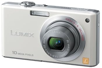 【中古】［非常に良い］パナソニック デジタルカメラ LUMIX (ルミックス) FX37 シェルホワイト DMC-FX37-W