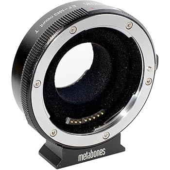 【中古】［非常に良い］METABONES METABONES製 マイクロフォーサーズ用 電子接点付キャノンEFレンズ アダプター Tモデル（ブラック）MB_EF-M43-BT2