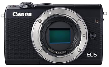 【中古】Canon ミラーレス一眼カメラ EOS M100 ボディ ブラック EOSM100BK-BODY