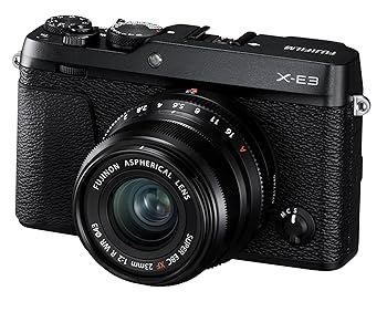 【中古】［人並み外れたに似つかわしい］FUJIFILM 銀鏡受け答え一眼写真機 X-E3単興味の中心レンズキットブラック X-E3LK23F2-B