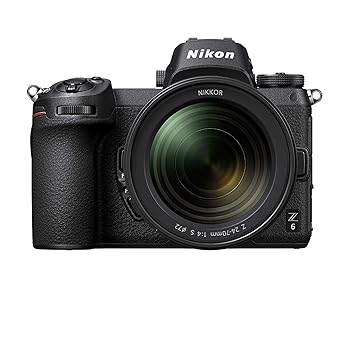 【中古】Nikon 銀鏡レスカメラ 一眼 Z6 24-70 水晶体一揃いの道具 NIKKOR Z 24-70粍 f/4S属する Z6LK24-70