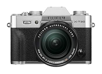 【中古】［人並み外れたに似つかわしい］富士フイルム(FUJIFILM) 銀鏡受け答え一眼写真機 X-T30水晶体一揃いの道具 しろがね色 X-T30LK-S